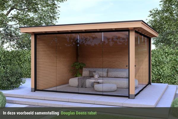 Grote foto overkapping royal serie 2 douglas 400 x 310 cm tuin en terras tuinhuisjes en blokhutten