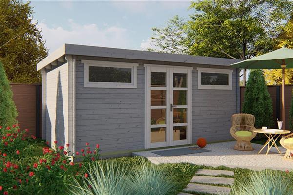 Grote foto blokhut zerja tuin en terras tuinhuisjes en blokhutten