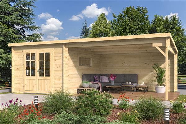 Grote foto blokhut anton tuin en terras tuinhuisjes en blokhutten