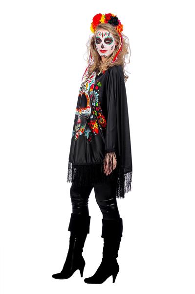 Grote foto dia de los muertos poncho dames verzamelen overige verzamelingen