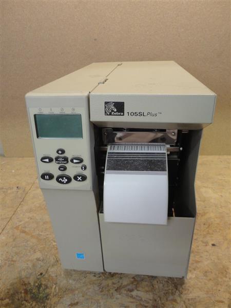 Grote foto zebra 105sl plus thermal label printer 300dpi usb network rewinder computers en software printers