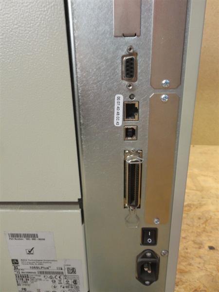 Grote foto zebra 105sl plus thermal label printer 300dpi usb network rewinder computers en software printers