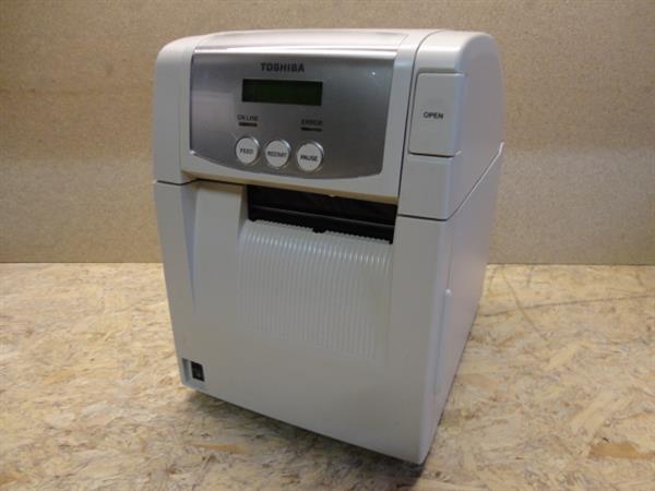 Grote foto toshiba tec b sa4tp barcode label printer no printhead computers en software printers