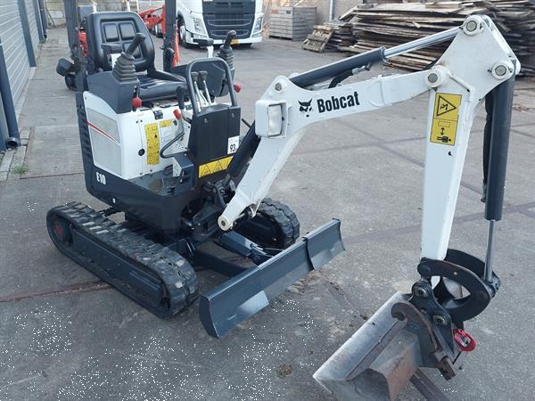 Grote foto bobcat e10 minikraan doe het zelf en verbouw kranen en graafmachines