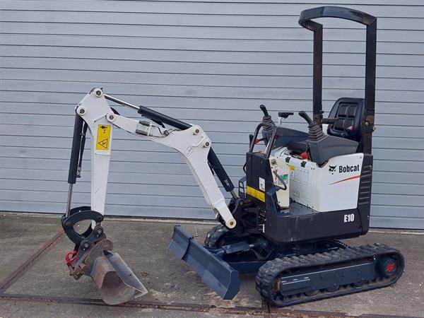Grote foto bobcat e10 minikraan doe het zelf en verbouw kranen en graafmachines
