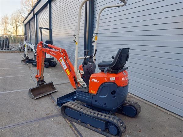 Grote foto kubota u10 3 minikraan. doe het zelf en verbouw kranen en graafmachines
