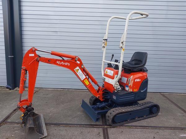 Grote foto kubota u10 3 minikraan. doe het zelf en verbouw kranen en graafmachines
