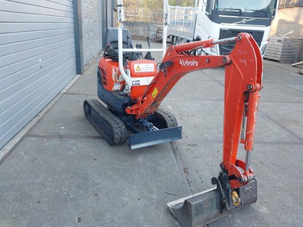 Grote foto kubota u10 3 minikraan. doe het zelf en verbouw kranen en graafmachines