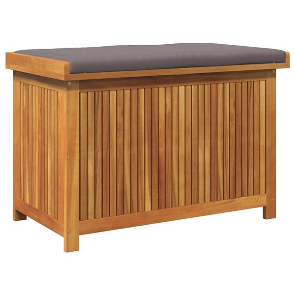 Grote foto vidaxl kussenbox voor buiten 90x50x60 5 cm massief acaciahout tuin en terras overige tuin en terras