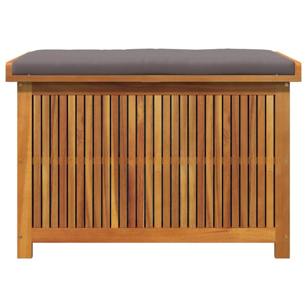 Grote foto vidaxl kussenbox voor buiten 90x50x60 5 cm massief acaciahout tuin en terras overige tuin en terras