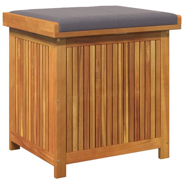 Grote foto vidaxl kussenbox voor buiten 60x50x61 cm massief acaciahout tuin en terras overige tuin en terras