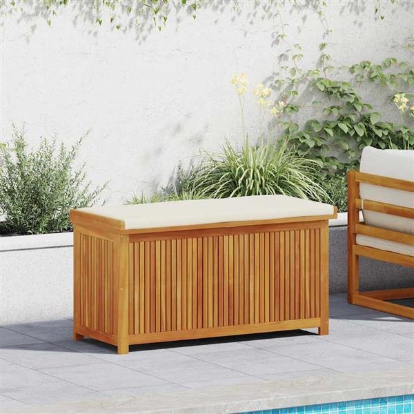 Grote foto vidaxl opbergbox voor buiten 113x50x60 5 cm massief acaciahout tuin en terras overige tuin en terras