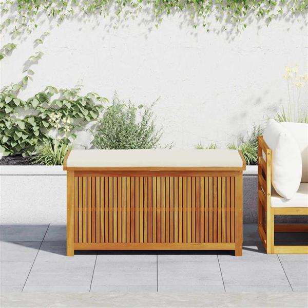 Grote foto vidaxl opbergbox voor buiten 113x50x60 5 cm massief acaciahout tuin en terras overige tuin en terras