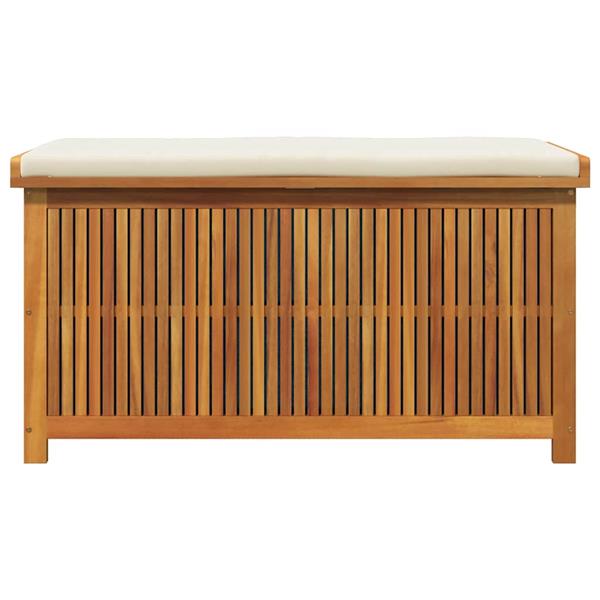 Grote foto vidaxl opbergbox voor buiten 113x50x60 5 cm massief acaciahout tuin en terras overige tuin en terras
