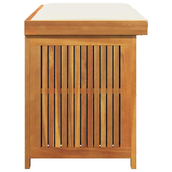 Grote foto vidaxl opbergbox voor buiten 113x50x60 5 cm massief acaciahout tuin en terras overige tuin en terras