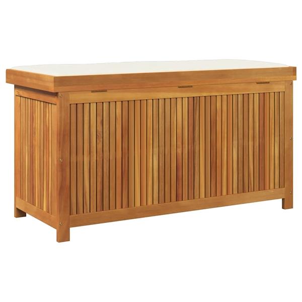 Grote foto vidaxl opbergbox voor buiten 113x50x60 5 cm massief acaciahout tuin en terras overige tuin en terras