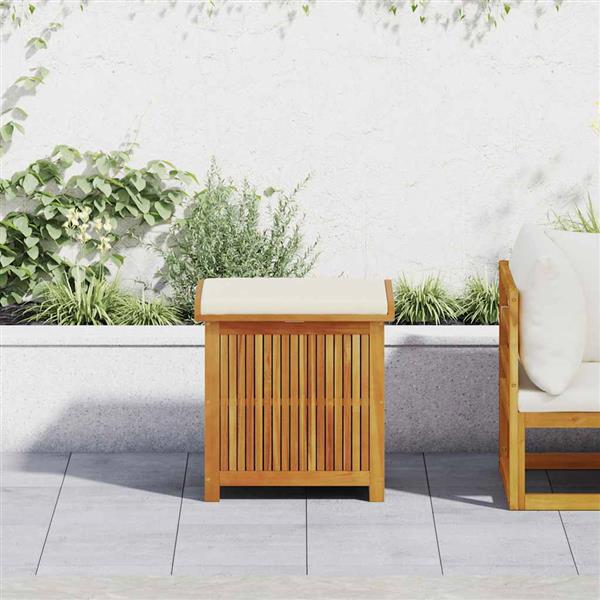 Grote foto vidaxl kussenbox voor buiten 60x50x61 cm massief acaciahout tuin en terras overige tuin en terras