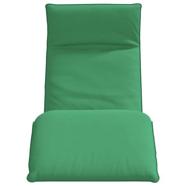 Grote foto vidaxl ligstoel inklapbaar 175x54x8 5 cm oxford stof groen tuin en terras tuinmeubelen