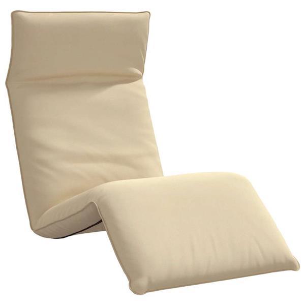 Grote foto vidaxl ligstoel inklapbaar 175x54x8 5 cm oxford stof beige tuin en terras tuinmeubelen