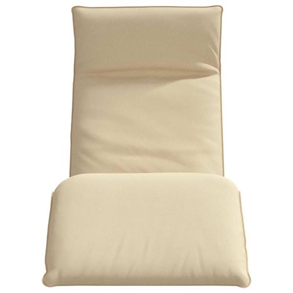 Grote foto vidaxl ligstoel inklapbaar 175x54x8 5 cm oxford stof beige tuin en terras tuinmeubelen