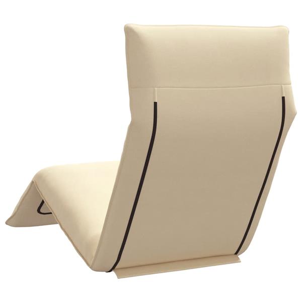 Grote foto vidaxl ligstoel inklapbaar 175x54x8 5 cm oxford stof beige tuin en terras tuinmeubelen