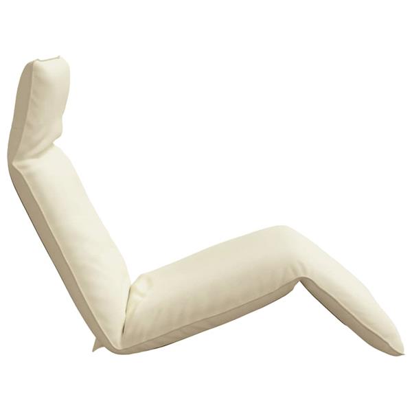 Grote foto vidaxl ligstoel inklapbaar 175x54x8 5 cm oxford stof cr me tuin en terras tuinmeubelen