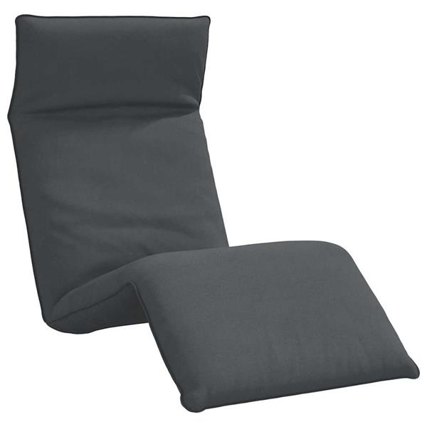 Grote foto vidaxl ligstoel inklapbaar 175x54x8 5 cm oxford stof antracietkleurig tuin en terras tuinmeubelen