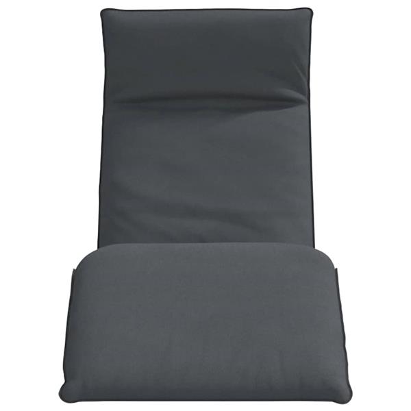 Grote foto vidaxl ligstoel inklapbaar 175x54x8 5 cm oxford stof antracietkleurig tuin en terras tuinmeubelen