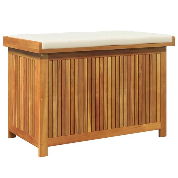 Grote foto vidaxl kussenbox voor buiten 90x50x60 5 cm massief acaciahout tuin en terras overige tuin en terras