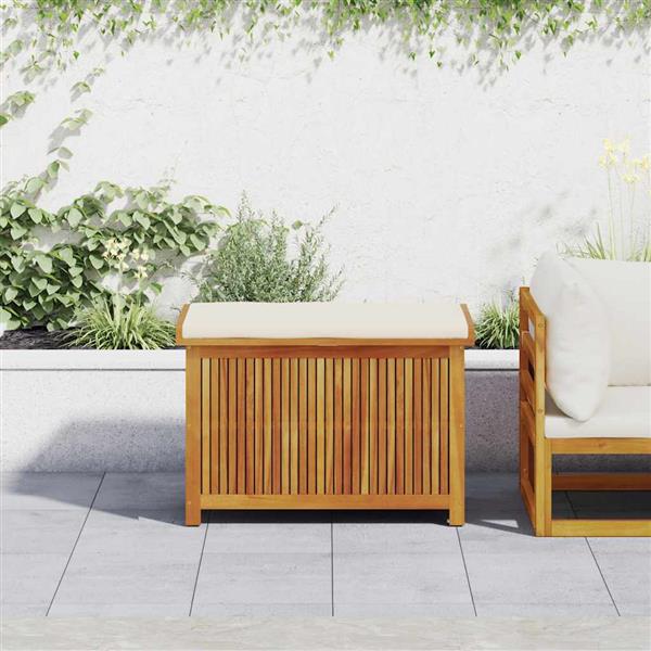 Grote foto vidaxl kussenbox voor buiten 90x50x60 5 cm massief acaciahout tuin en terras overige tuin en terras