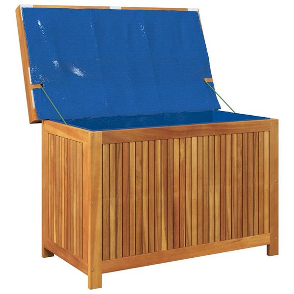 Grote foto vidaxl kussenbox voor buiten 90x50x60 5 cm massief acaciahout tuin en terras overige tuin en terras