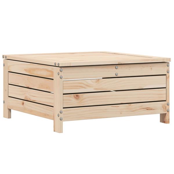 Grote foto vidaxl 7 delige loungeset massief grenenhout tuin en terras tuinmeubelen