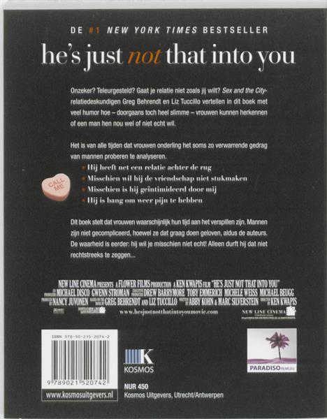 Grote foto he just not that into you boeken hobby en vrije tijd