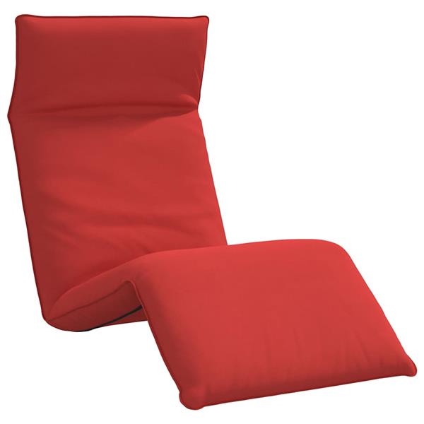 Grote foto vidaxl ligstoel inklapbaar 175x54x8 5 cm oxford stof rood tuin en terras tuinmeubelen