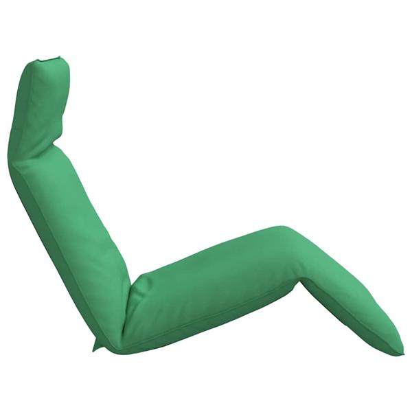 Grote foto vidaxl ligstoel inklapbaar 175x54x8 5 cm oxford stof groen tuin en terras tuinmeubelen