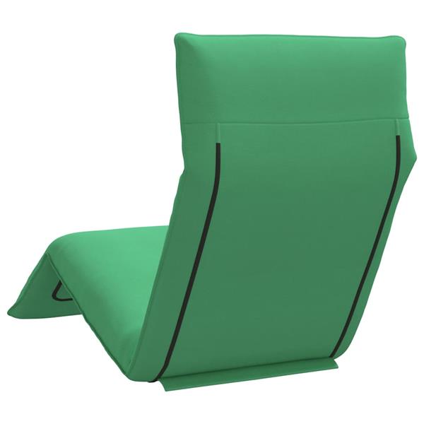 Grote foto vidaxl ligstoel inklapbaar 175x54x8 5 cm oxford stof groen tuin en terras tuinmeubelen
