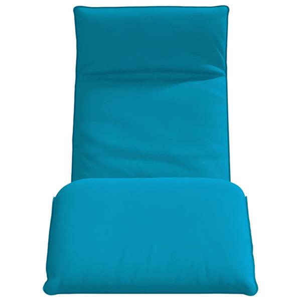 Grote foto vidaxl ligstoel inklapbaar 175x54x8 5 cm oxford stof lichtblauw tuin en terras tuinmeubelen