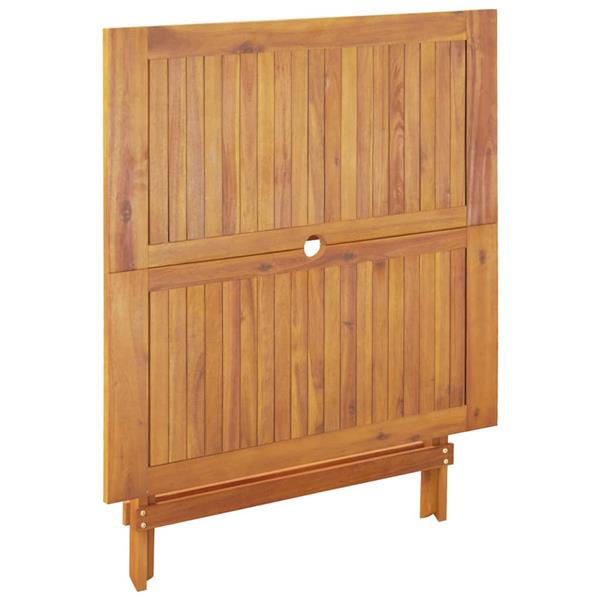 Grote foto vidaxl 5 delige tuinset poly rattan en massief hout beige tuin en terras tuinmeubelen