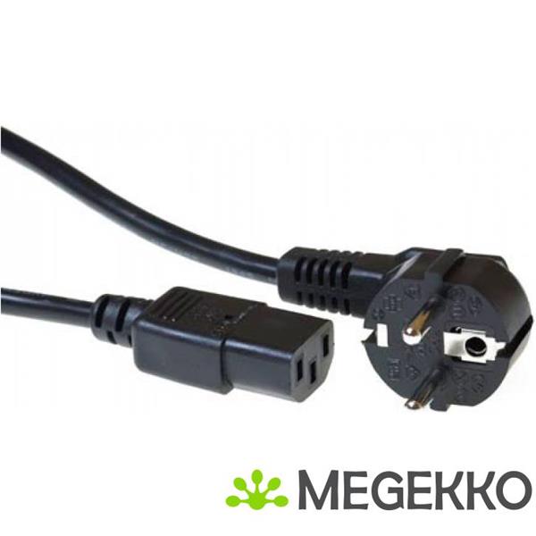Grote foto act netsnoer cee 7 7 male haaks c13 zwart 5 m computers en software overige computers en software