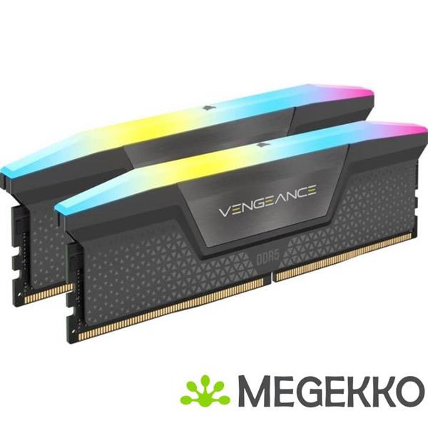 Grote foto corsair ddr5 vengeance rgb 2x16gb 6400 computers en software overige computers en software