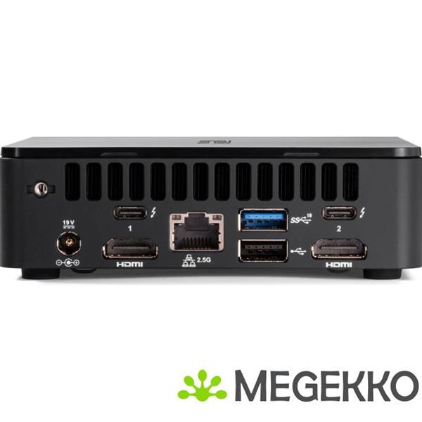 Grote foto asus rnuc12wski300002i ucff zwart i3 1220p computers en software overige computers en software