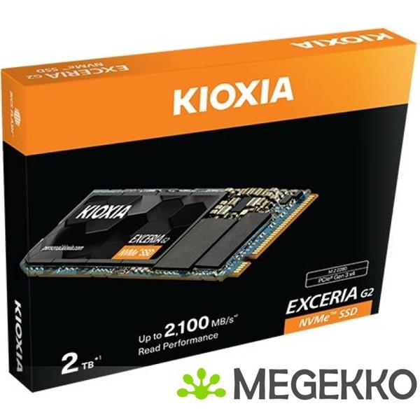 Grote foto kioxia exceria g2 nvme 500gb m.2 2280 computers en software overige computers en software