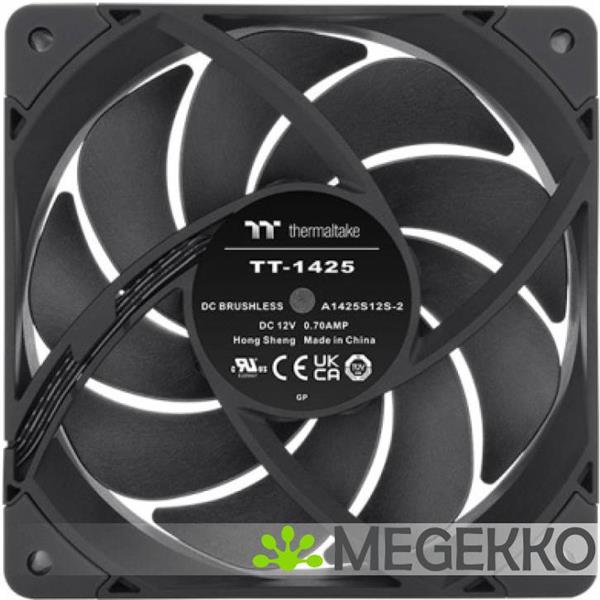 Grote foto thermaltake toughfan 14 computer behuizing ventilator 14 cm zwart 2 stuk s computers en software overige computers en software