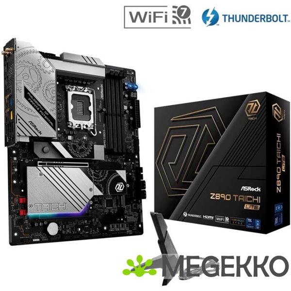 Grote foto asrock z890 taichi lite computers en software moederborden