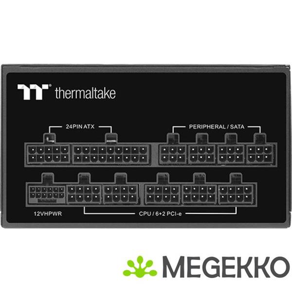 Grote foto thermaltake toughpower gf a3 power supply unit 1200 w 24 pin atx atx zwart computers en software overige