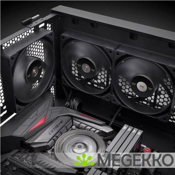 Grote foto thermaltake toughfan 14 computer behuizing ventilator 14 cm zwart 2 stuk s computers en software overige computers en software