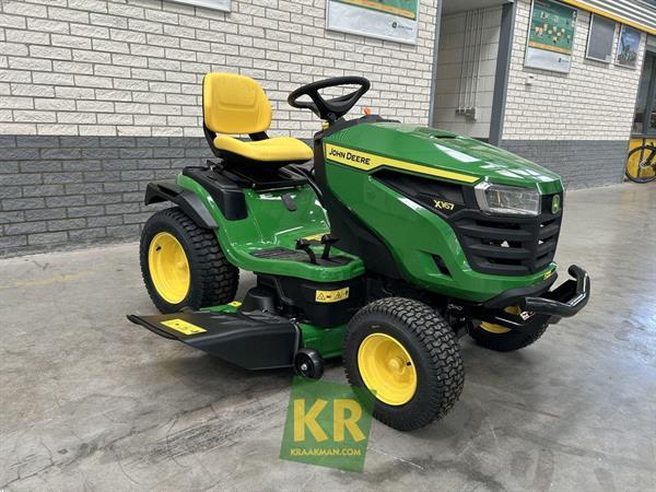 Grote foto john deere x167 692192 tuin en terras zitmaaiers