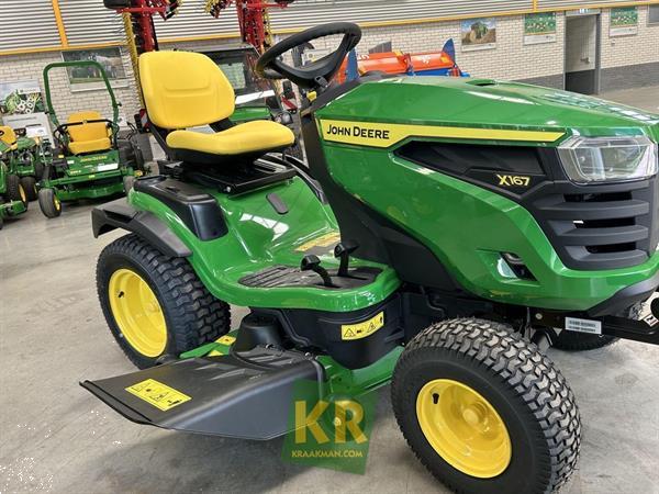 Grote foto john deere x167 692701 tuin en terras zitmaaiers