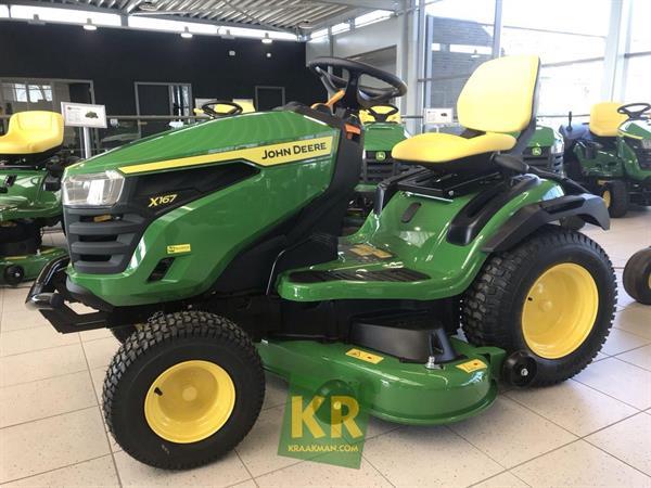Grote foto john deere x167 692702 tuin en terras zitmaaiers