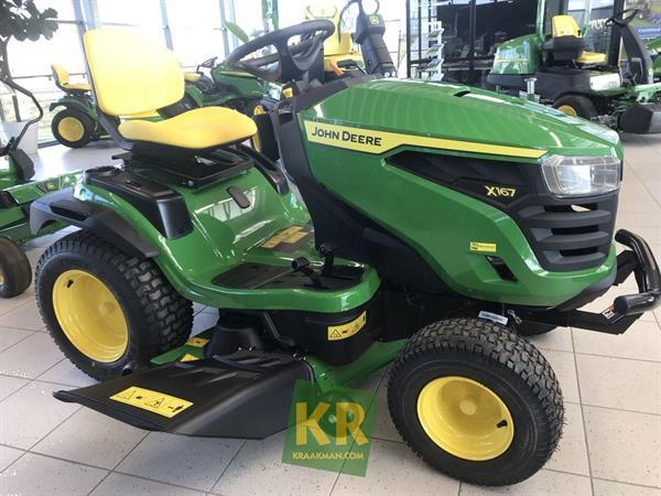 Grote foto john deere x167 692702 tuin en terras zitmaaiers
